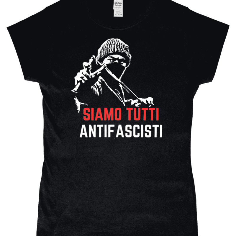 Siamo Tutti Antifascisti Women’s Fitted T-Shirt