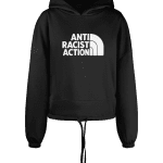 Antiracist Action Women’s Cropped Oversized Hoodie