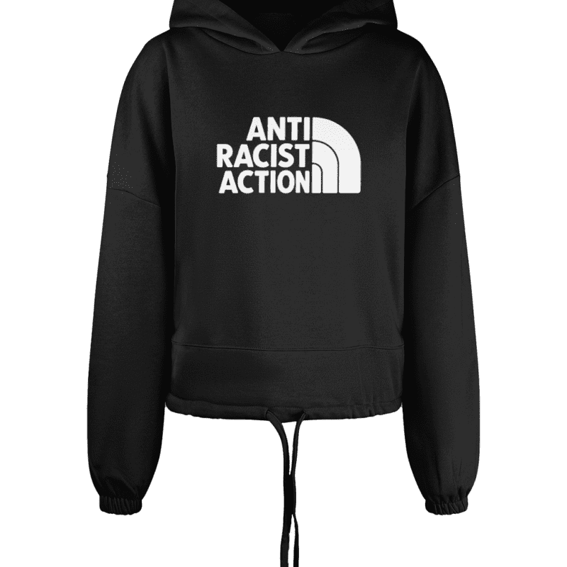 Antiracist Action Women’s Cropped Oversized Hoodie