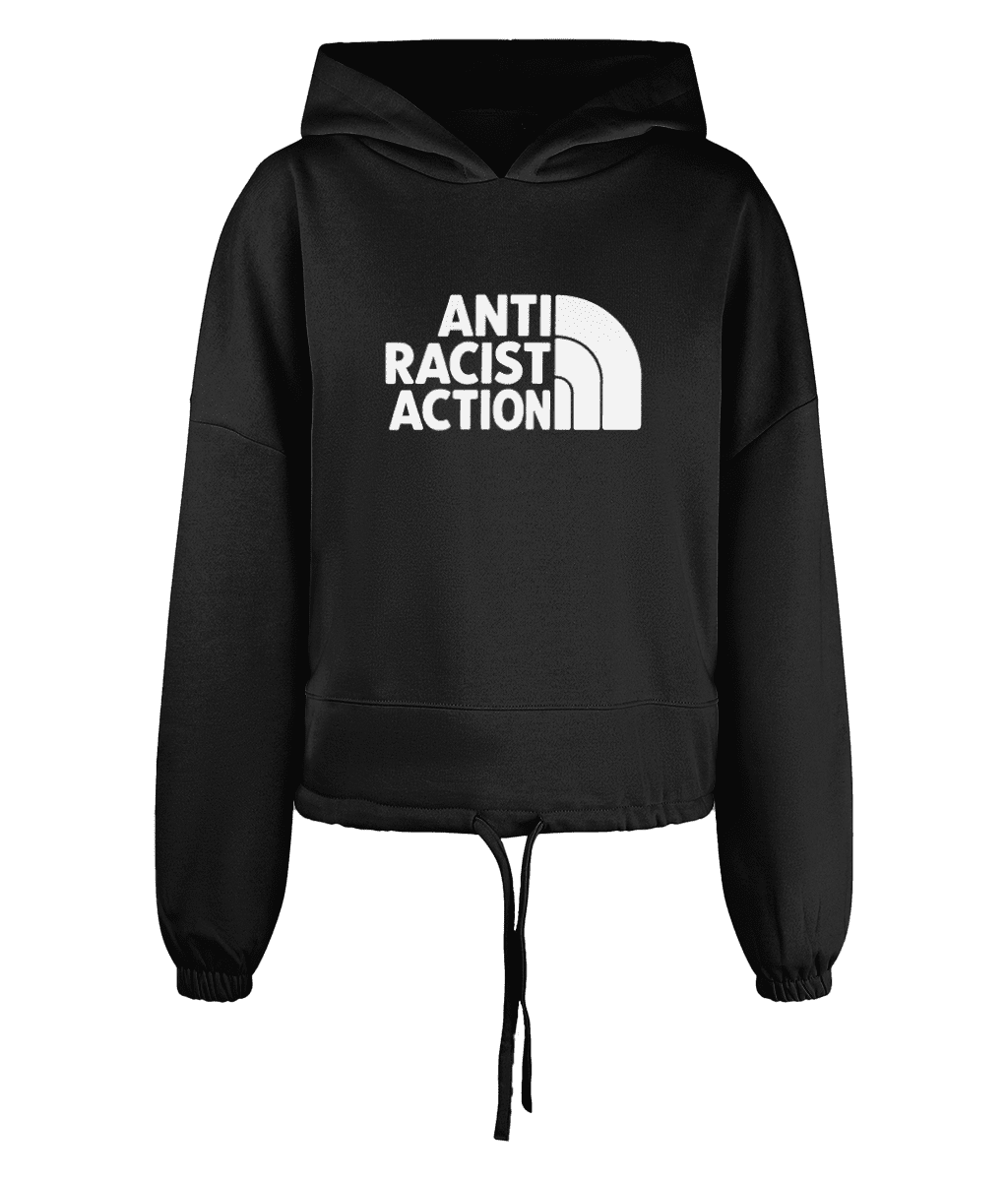 Antiracist Action Women’s Cropped Oversized Hoodie
