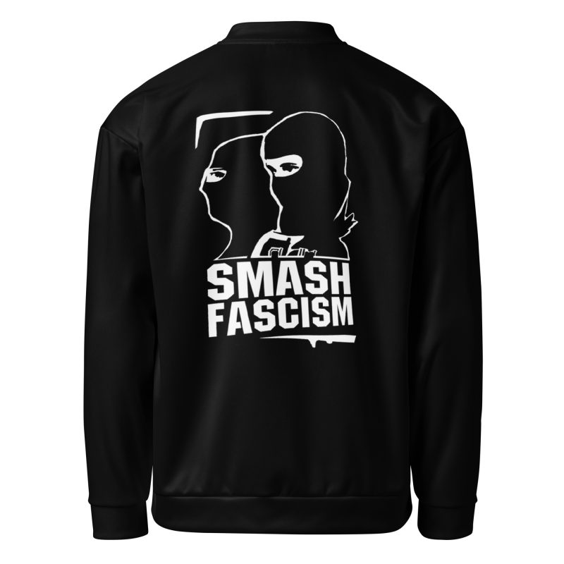 Smash Fascism Antifa Unisex Bomber Jacket
