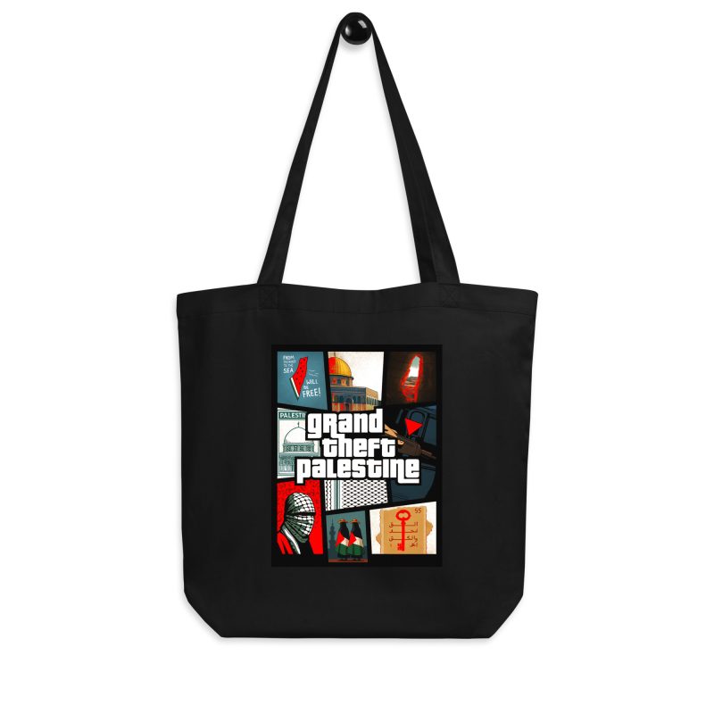 Grand Theft Palestine Organic Tote Bag
