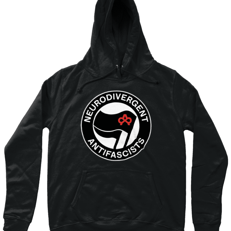 Neurodivergent Antifascists Women’s Hoodie