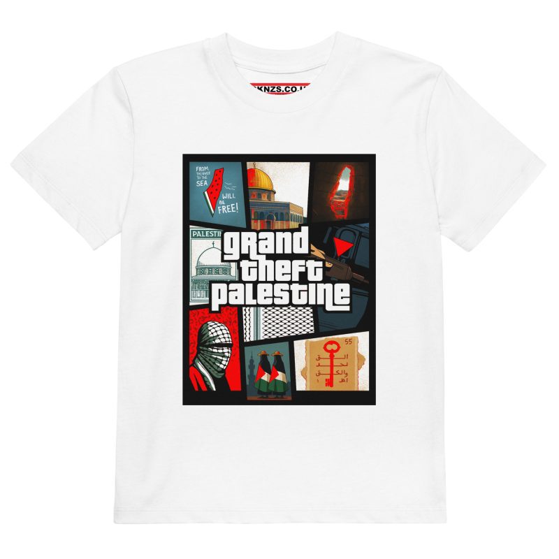 Grand Theft Palestine Organic Kids T-shirt