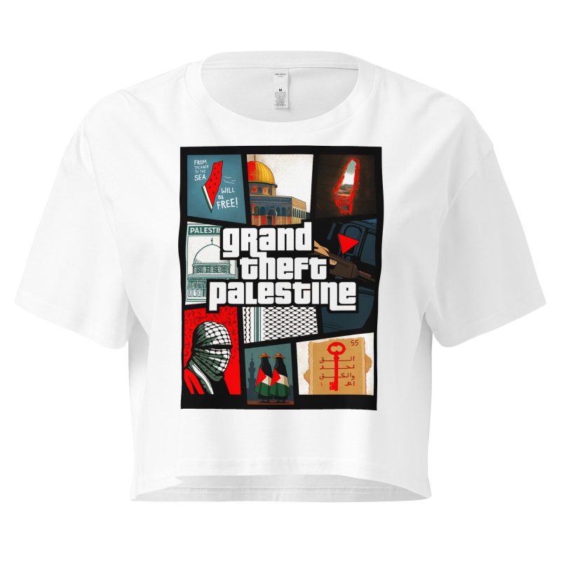 Grand Theft Palestine Women’s Crop Top