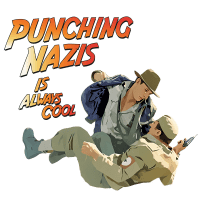 Punching Nazis is always cool