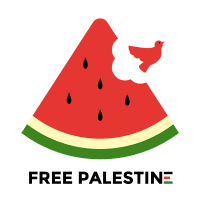 Free Palestine Watermelon