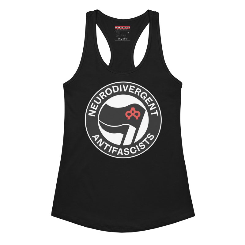 Neurodivergent Antifascists Women’s Racerback Tank Top (Vest)