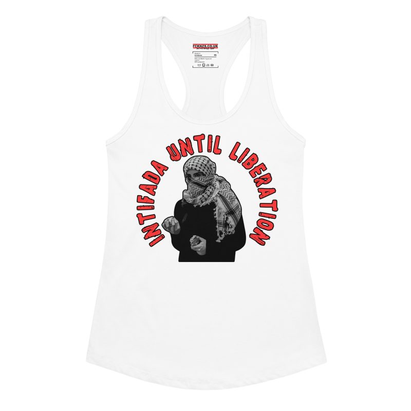 Intifada Until Liberation Women’s Racerback Tank Top (Vest)