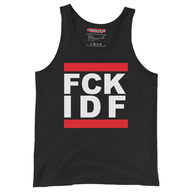 FCK IDF Unisex Tank Top Vest