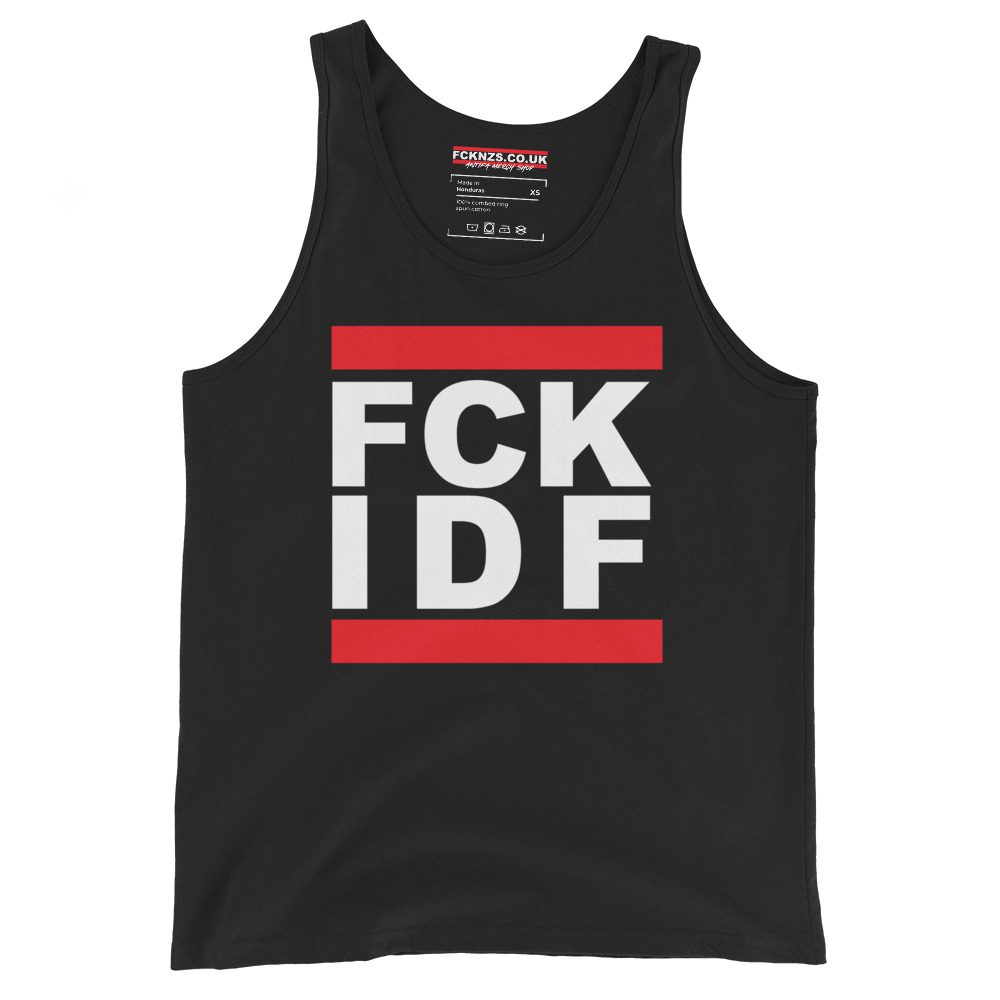 FCK IDF Unisex Tank Top Vest