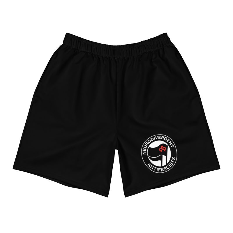 Neurodivergent Antifascists Unisex Recycled Long Shorts