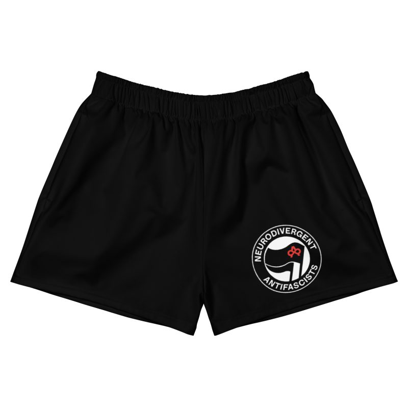Neurodivergent Antifascists Unisex Recycled Shorts