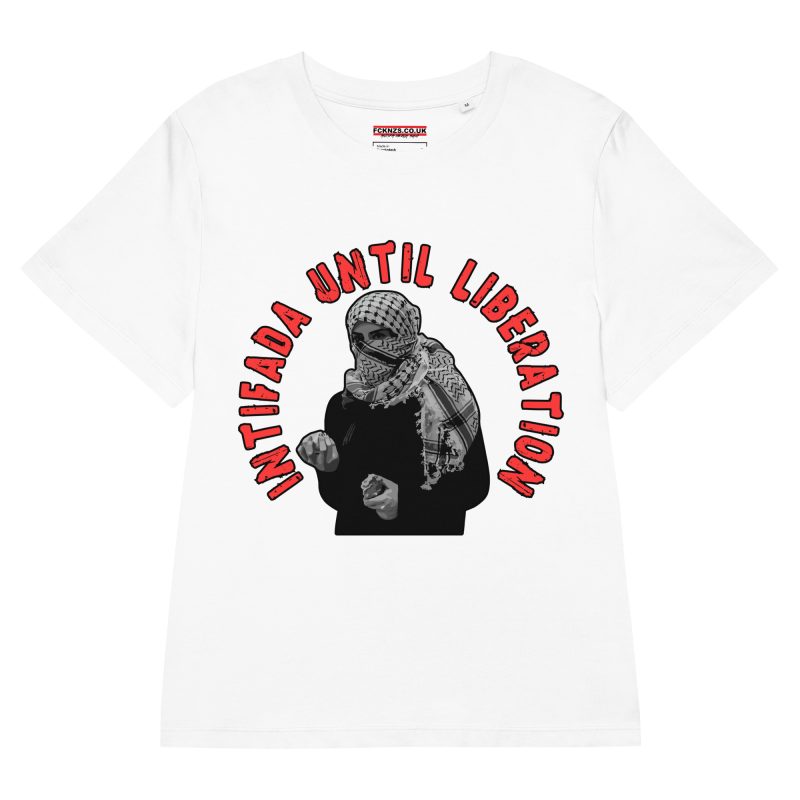 Intifada Until Liberation Women’s Organic T-shirt