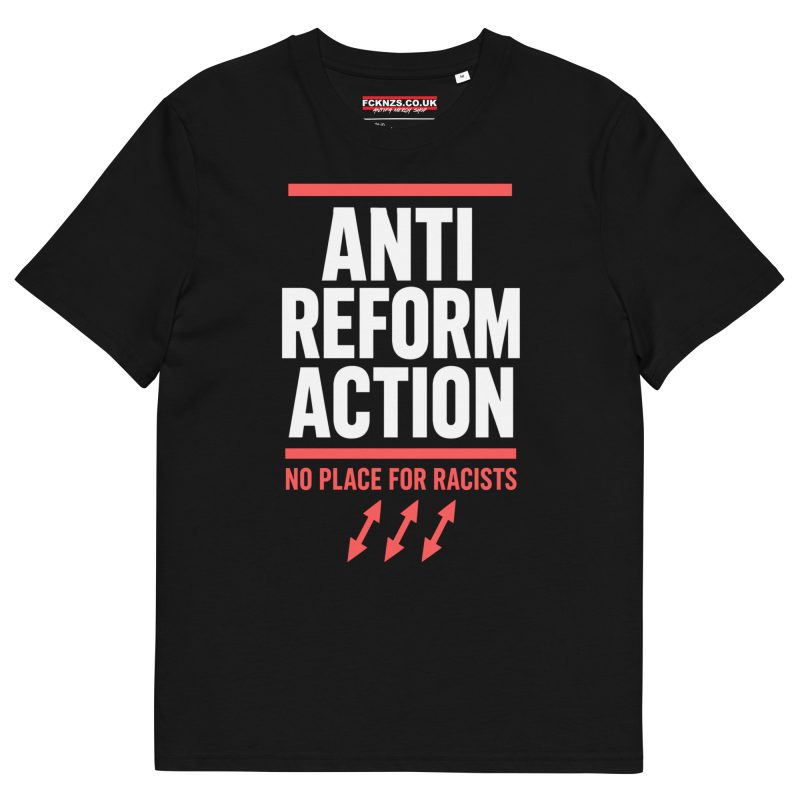 Anti Reform Action Unisex Organic T-Shirt