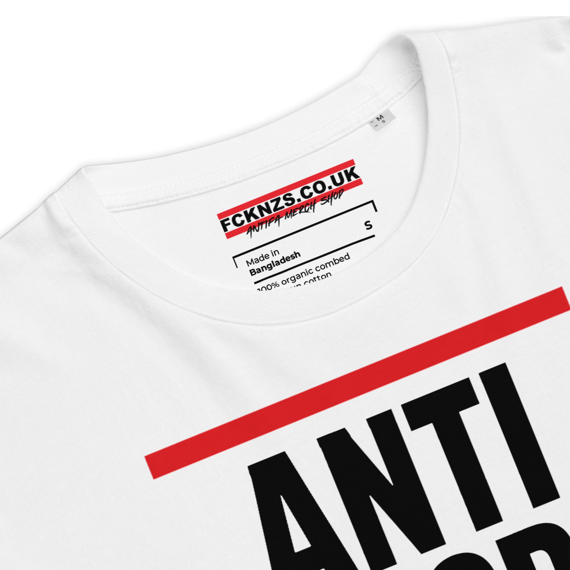 Anti Reform Action Unisex Organic T-Shirt