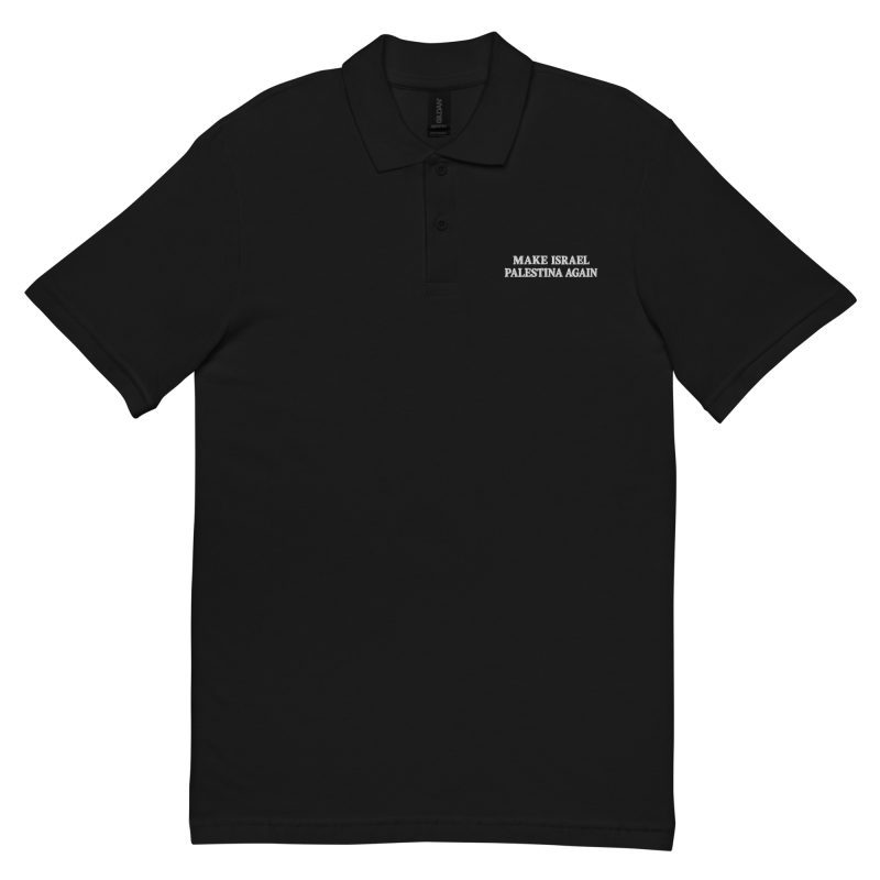Make Israel Palestina Again Unisex Pique Polo Shirt