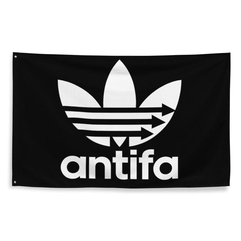 Antifa Three Stripes Flag