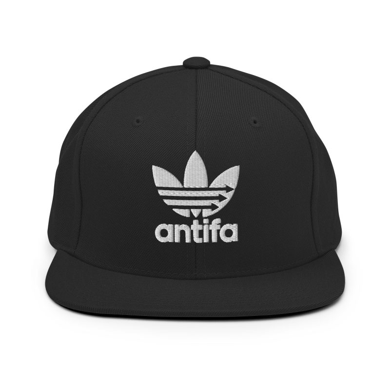 Antifa Three Stripes Snapback Hat