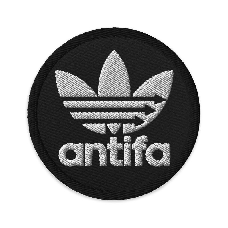 Antifa Three Stripes Embroidered Patch