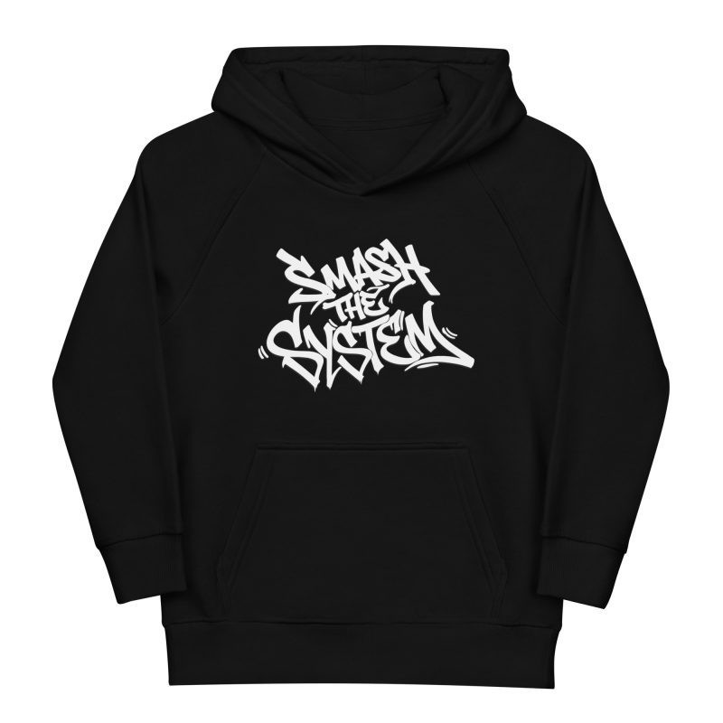 Smash the System Kids Organic Hoodie