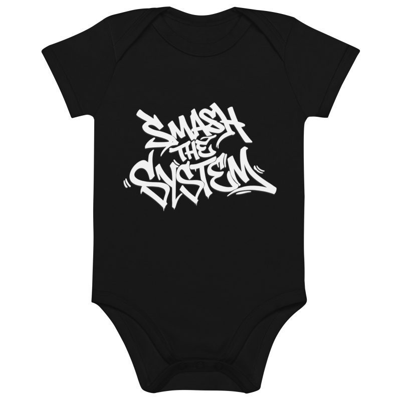 Smash the System Organic Baby Bodysuit