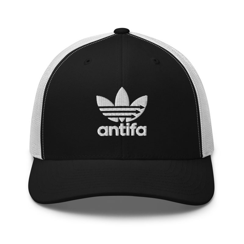 Antifa Three Stripes Trucker Cap