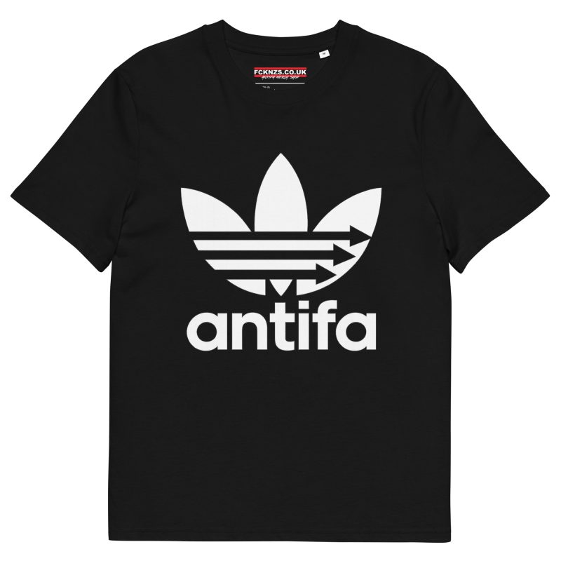 Antifa Three Stripes Unisex Organic T-Shirt