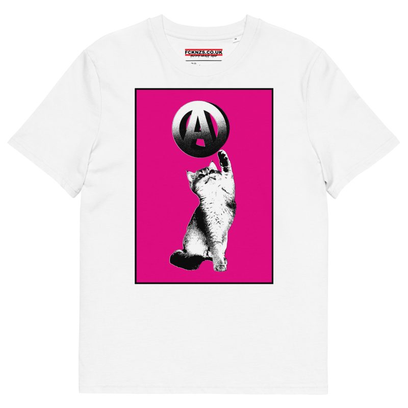 Anarchy Cat Unisex Organic T-Shirt